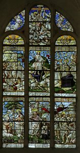 Window depicting the Resurrection by French School